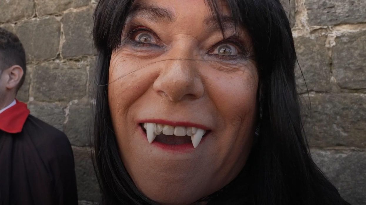 The largest 'vampire' gathering world record has been broken in the UK