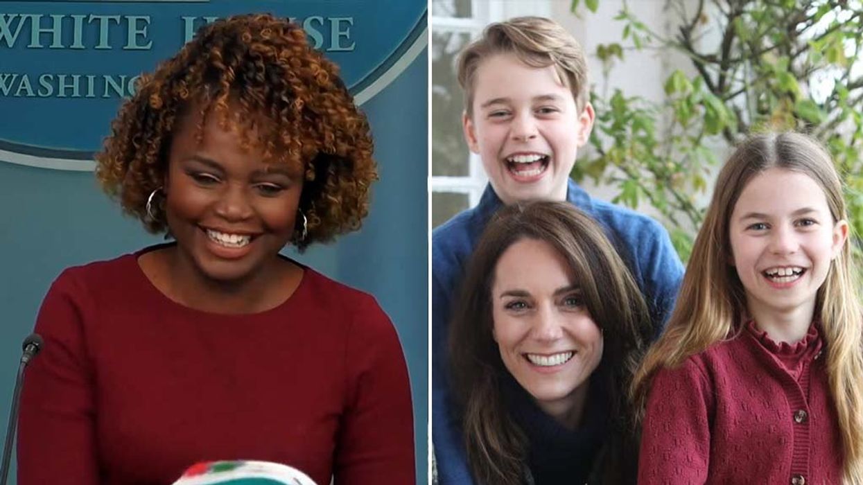 Kim Kardashian referenced the Kate Middleton conspiracy and people can't believe it