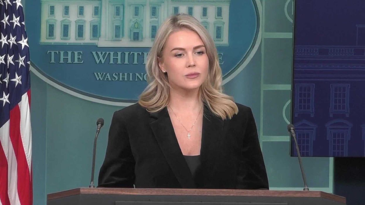 ‘The bar gets lower’: Karoline Leavitt’s defence of Trump’s ‘piggy’ comment makes the situation worse