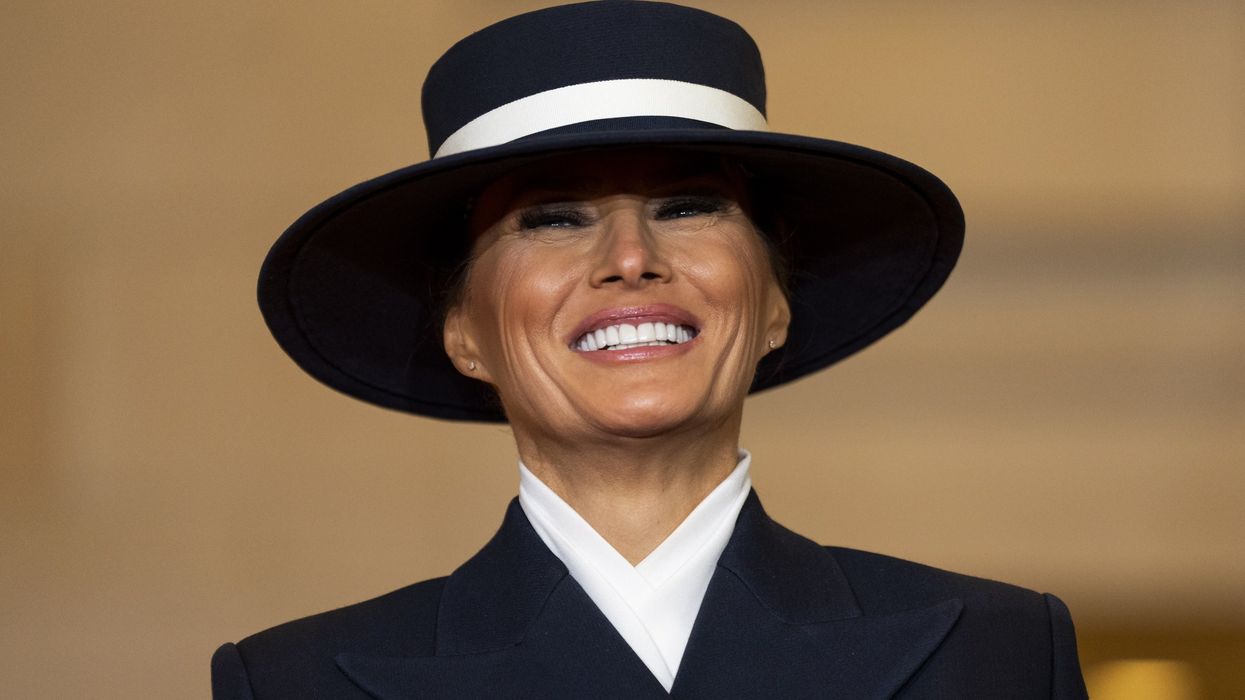Melania Trump's followers in meltdown over very different First Lady portrait