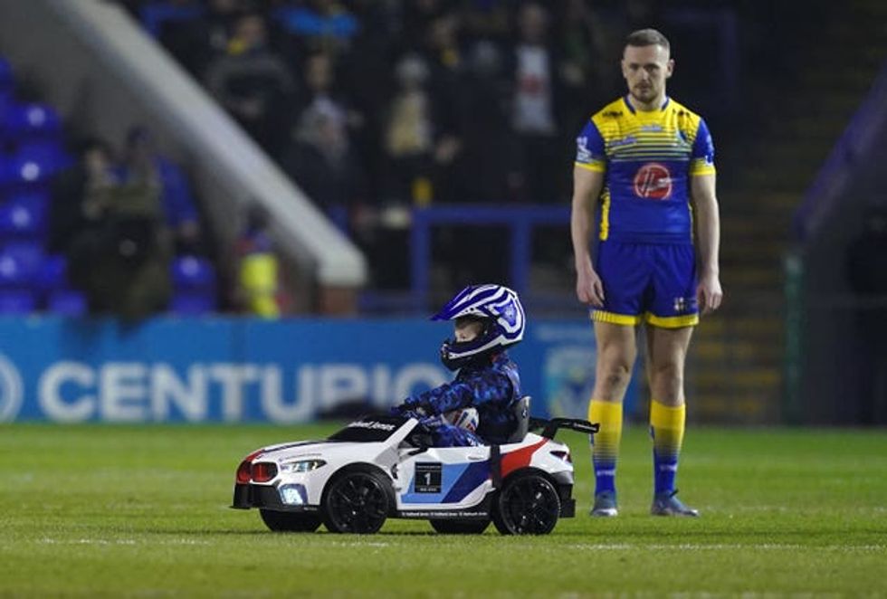 'Whizzy Rascal' caused mayhem at Warrington on Thursday night