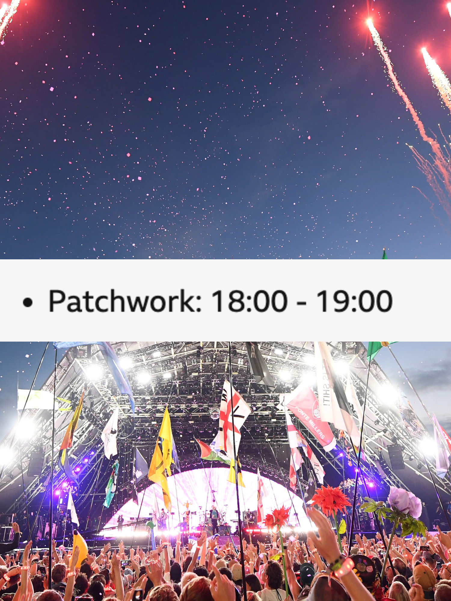 Who are Patchwork? Mystery act appears on Glastonbury 2025 lineup - and people have their theories