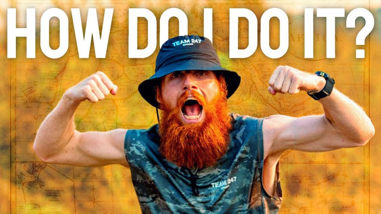 Hardest Geezer receives update on his attempt to finish historic Africa run