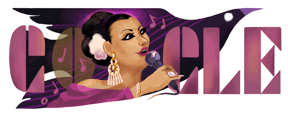 Mexican singer Lola Beltrán celebrated in today's Google Doodle