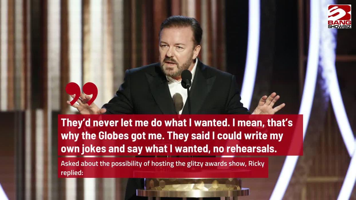 Ricky Gervais reveals what he would have opened the Oscars with if he had hosted