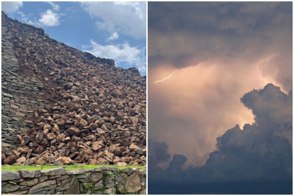 'Bad omen' declared after ancient pyramid suddenly collapses