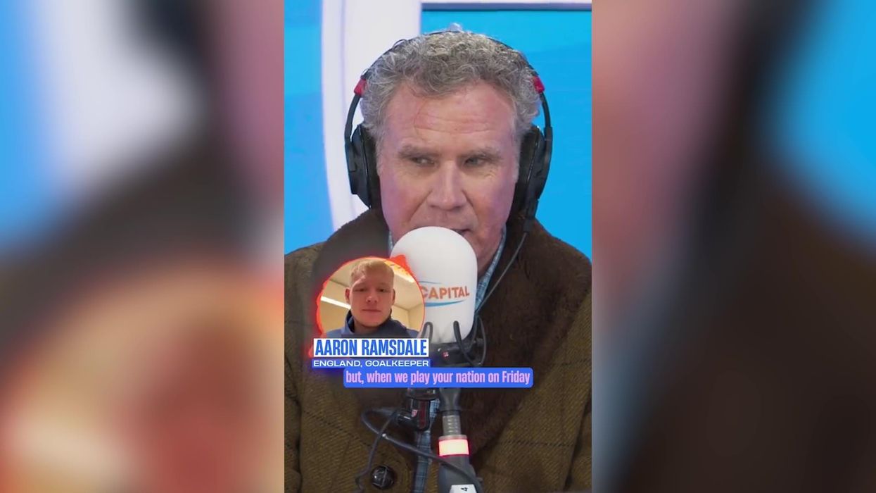 Will Ferrell aims dig at 'boring' Gary Neville during Sky Sports cameo