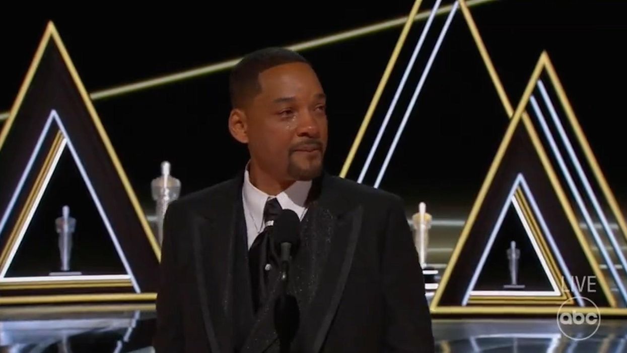 No, these celebrities weren’t reacting to Will Smith hitting Chris Rock