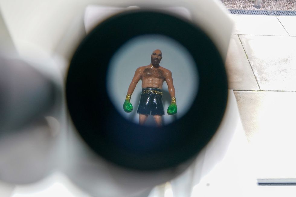 Willard Wigan\u2019s sculptures are on display at the Birmingham Contemporary Art Gallery (Jacob King/PA)