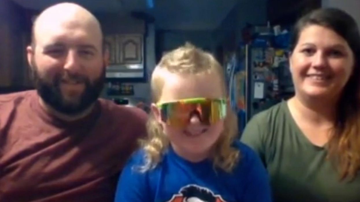 Eight-year-old US Mullet Championships winner reveals how he maintains his hair