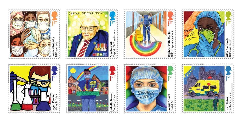 Charles praises letter writing as he meets young stamp design winners
