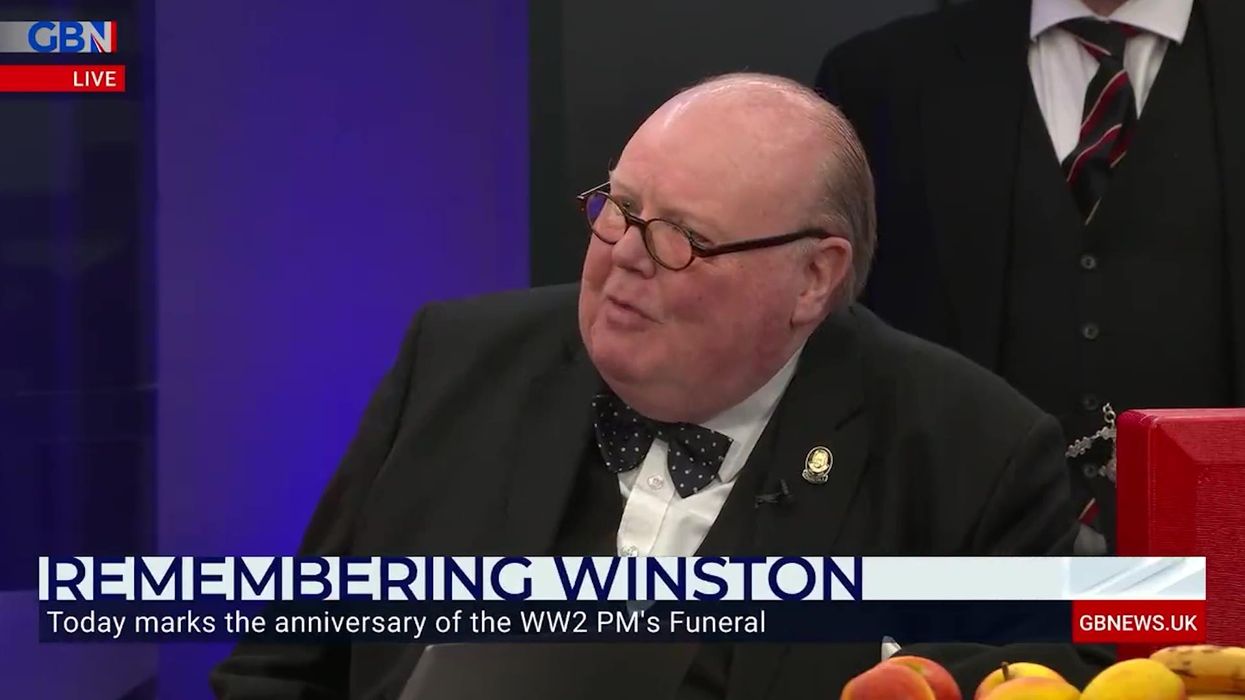 Winston Churchill impersonator appears on GB News to mark funeral anniversary
