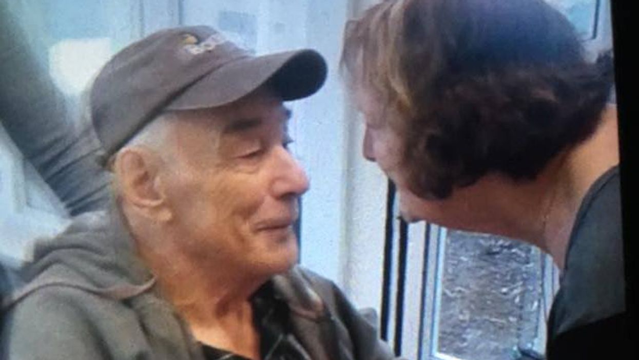 Wolfram and Anita Gottschalk are reunited after living in separate care homes for nearly a year