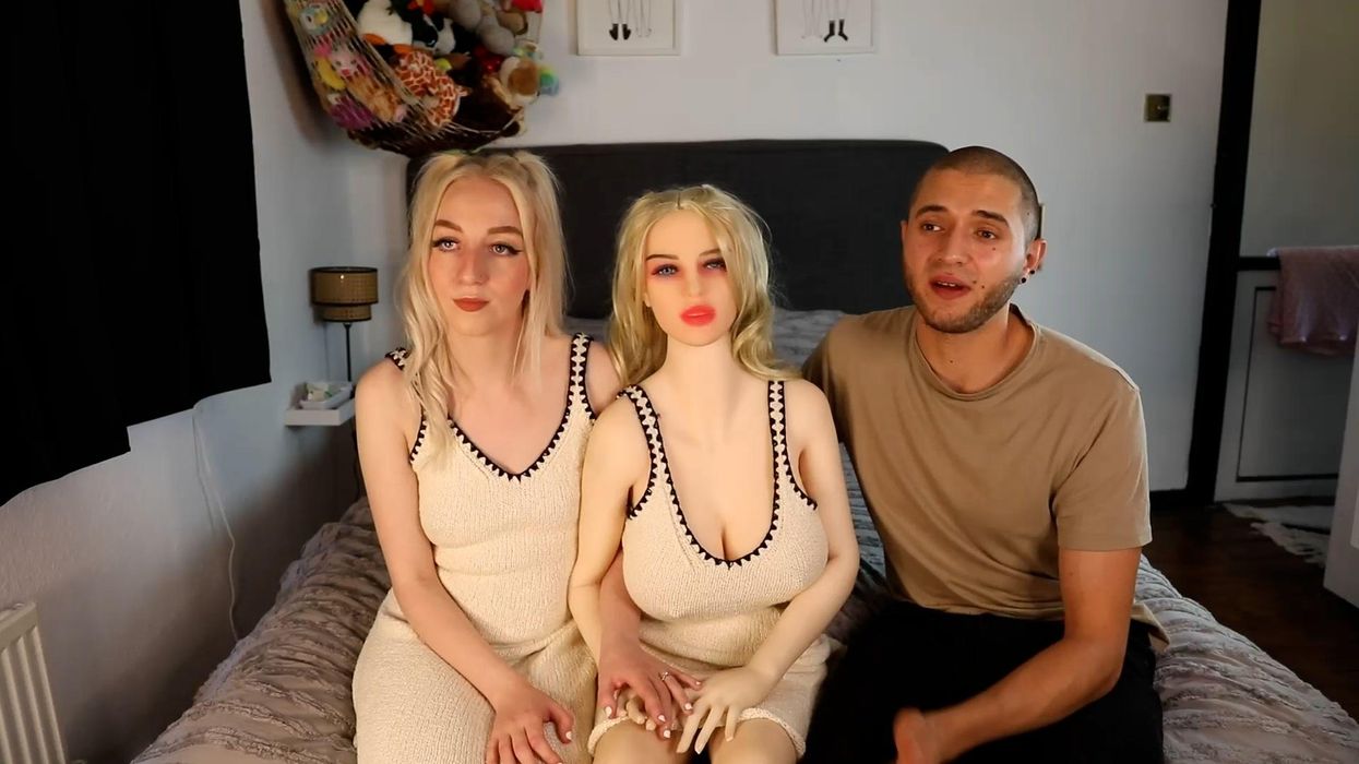 Woman struggling with husband's high libido buys him a sex doll that looks just like her
