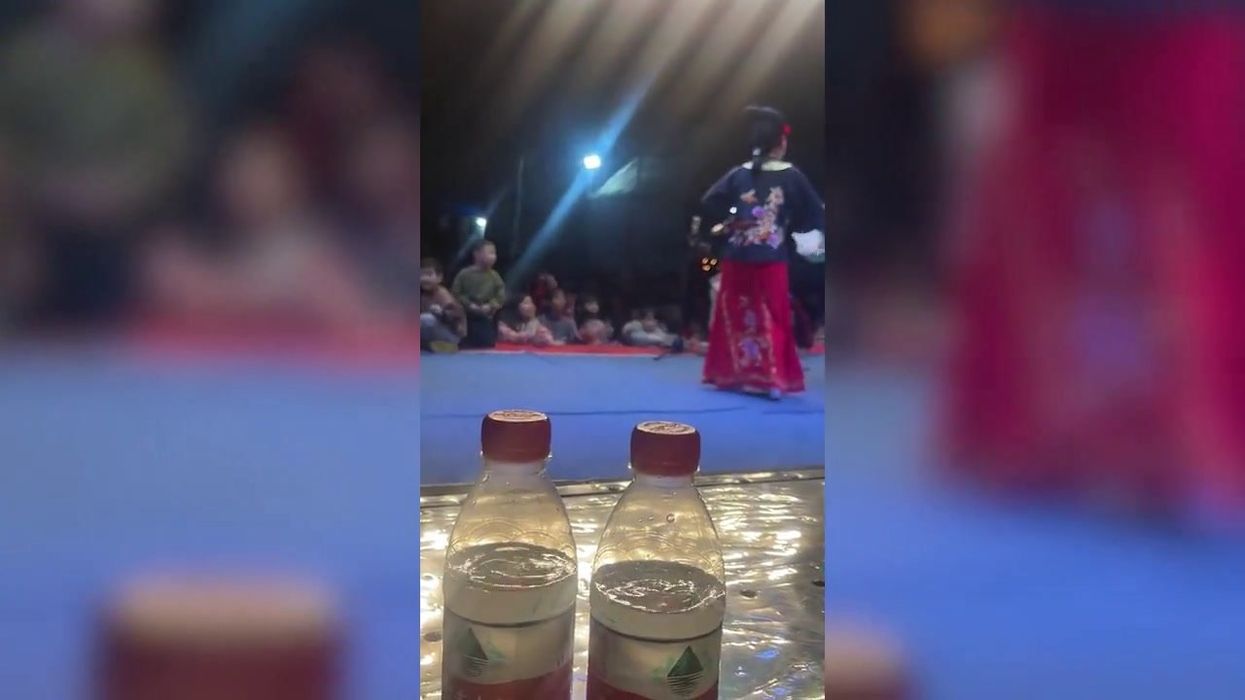 Woman climbs on stage at opera to scold actor for convincing villain performance