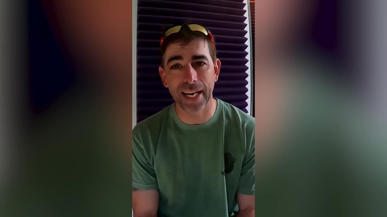 Woman confronts blind man after accusing him of 'staring at her' in the gym