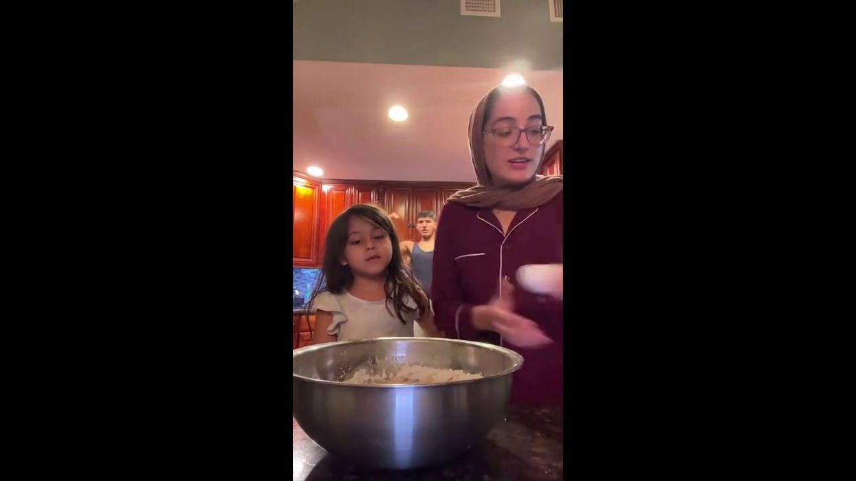 TikTok horrified by 'egg crack challenge' where parent's break eggs on kid's heads