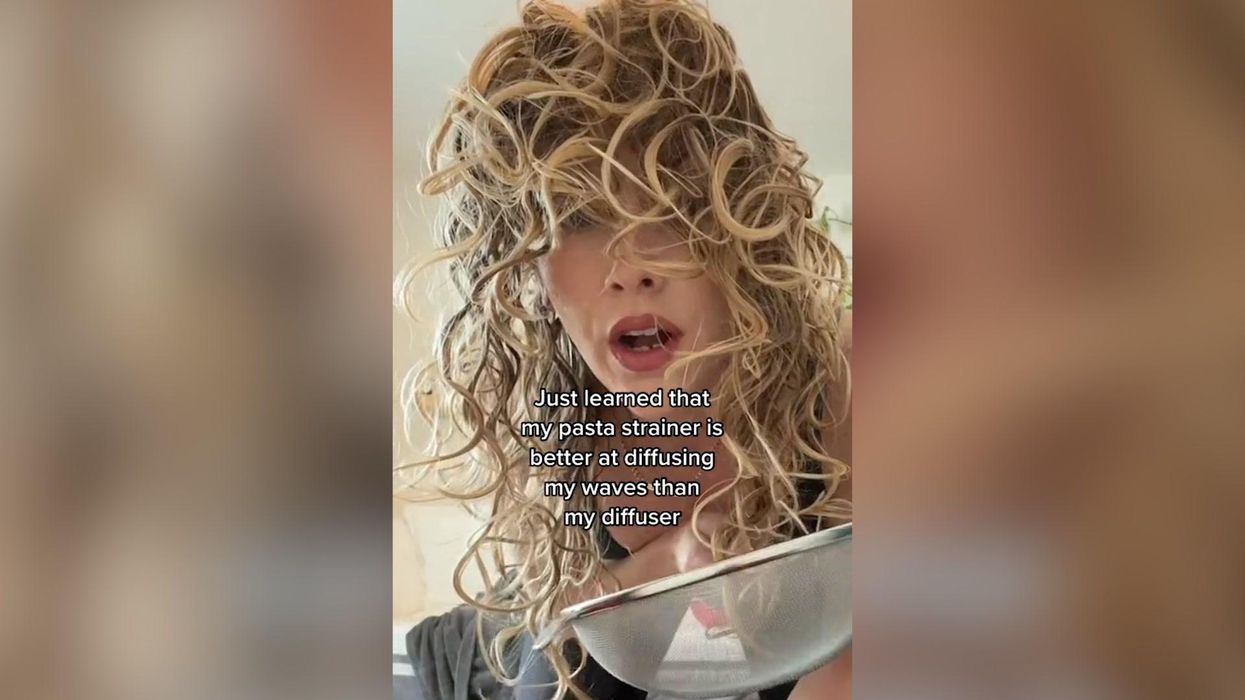 Curly-haired TikTokers have discovered kitchen item creates the perfect blow dry