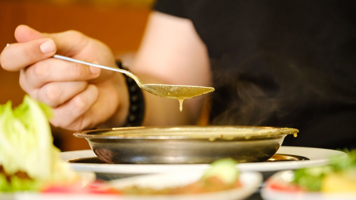 Woman left paralysed from soup leftovers