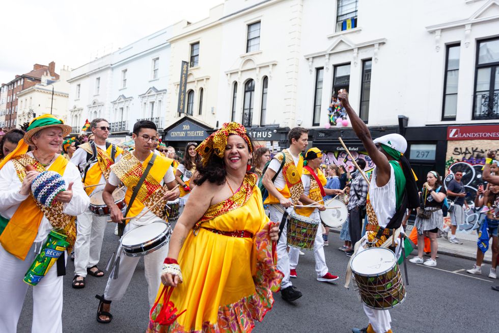 Woman looking at the camera