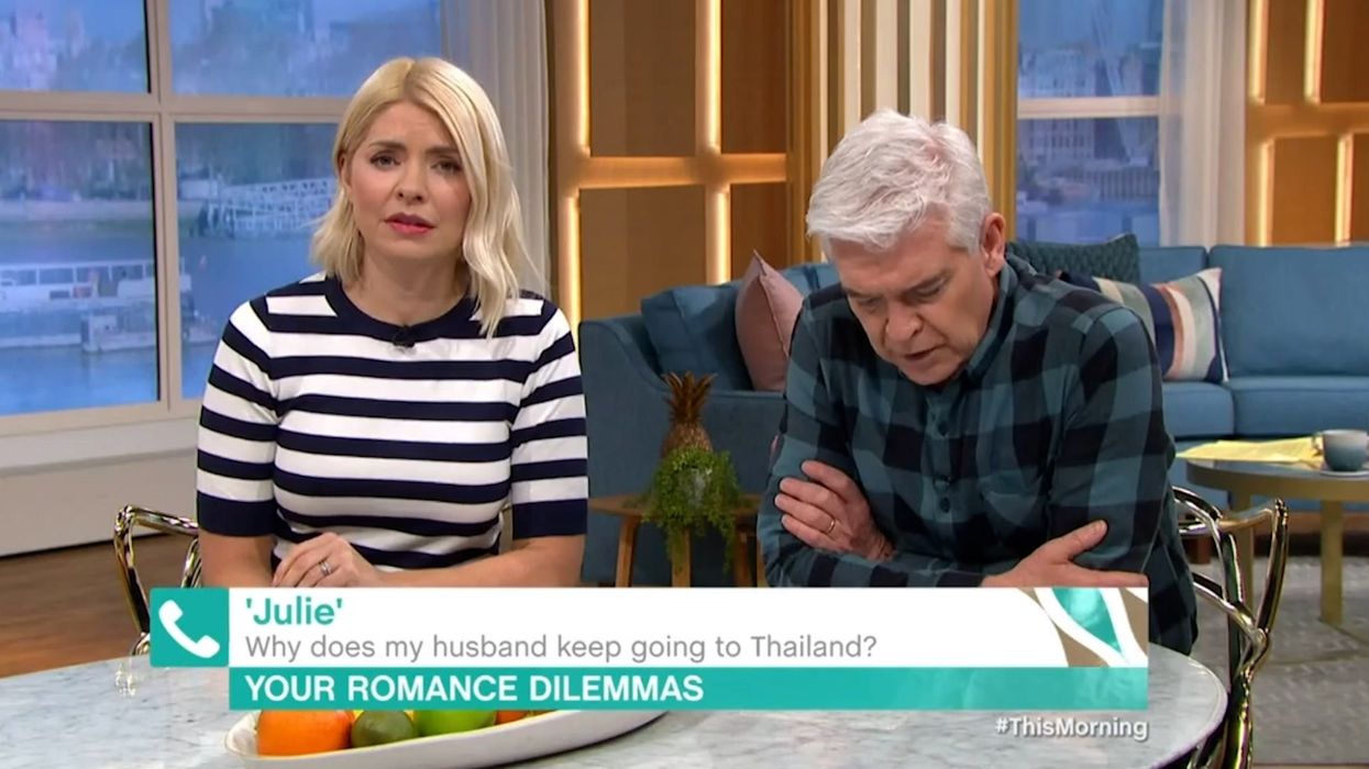 This Morning caller left baffled by her husband's secret trips to Thailand