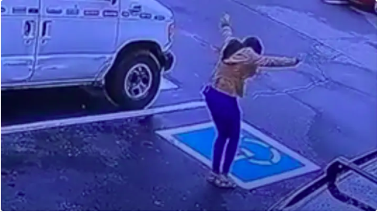 Woman’s amazing reaction to landing a new job goes viral after being captured on CCTV