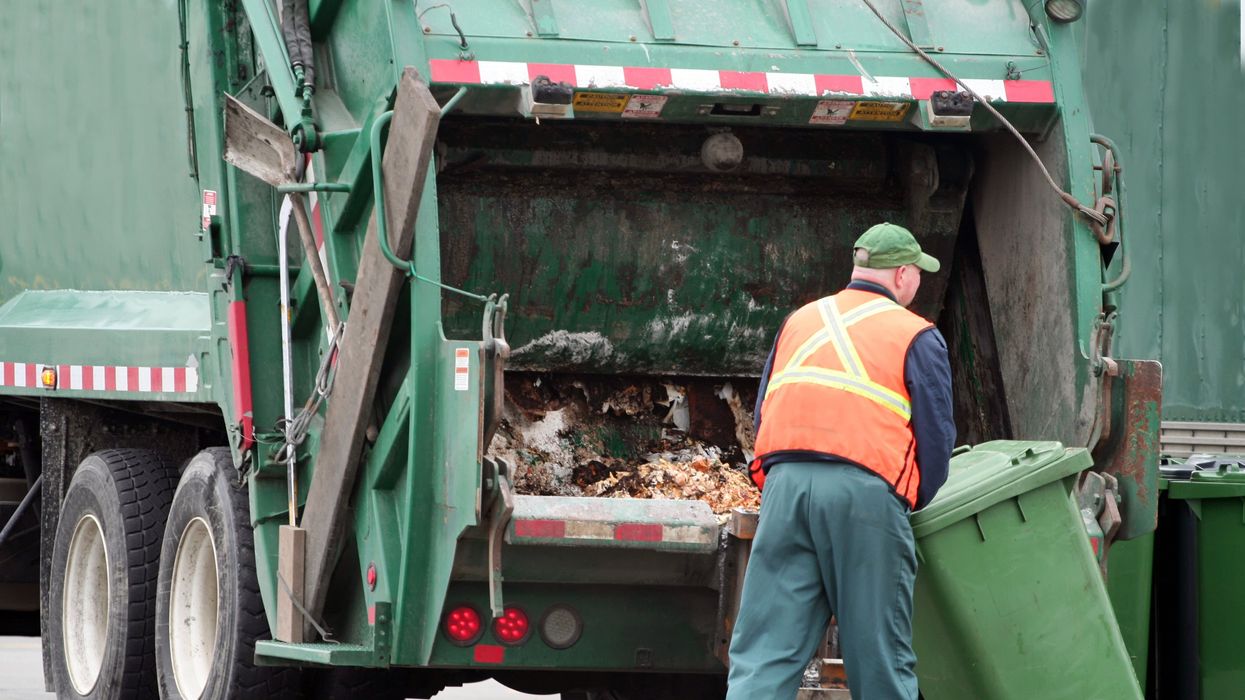 Woman seriously injured after being dumped into back of bin lorry
