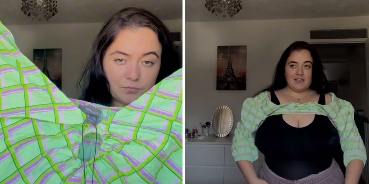 Woman complains that a Primark size 16 top was so small she couldn't get it  on