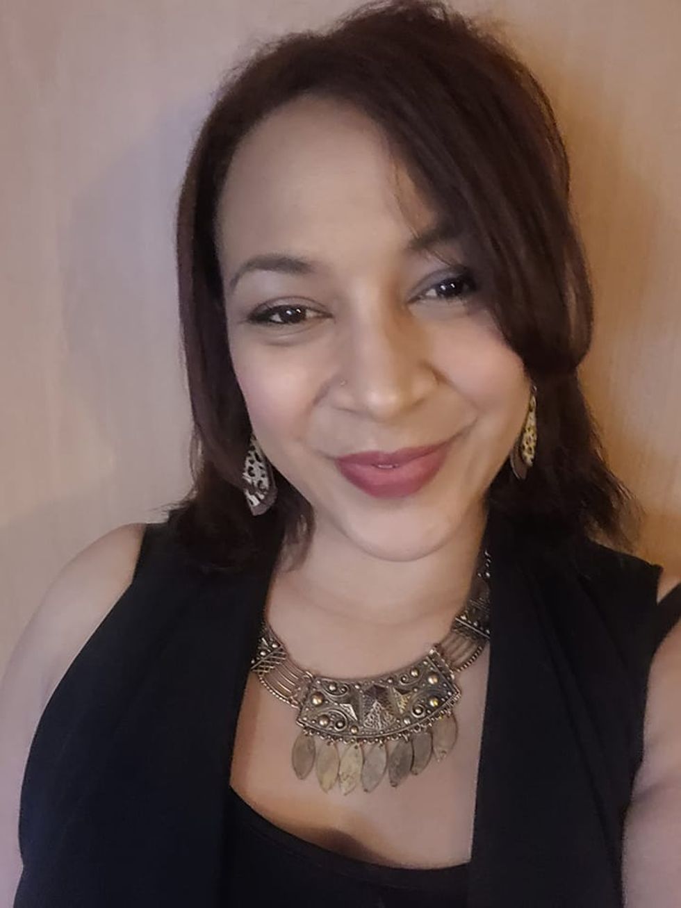 Woman smiling at the camera