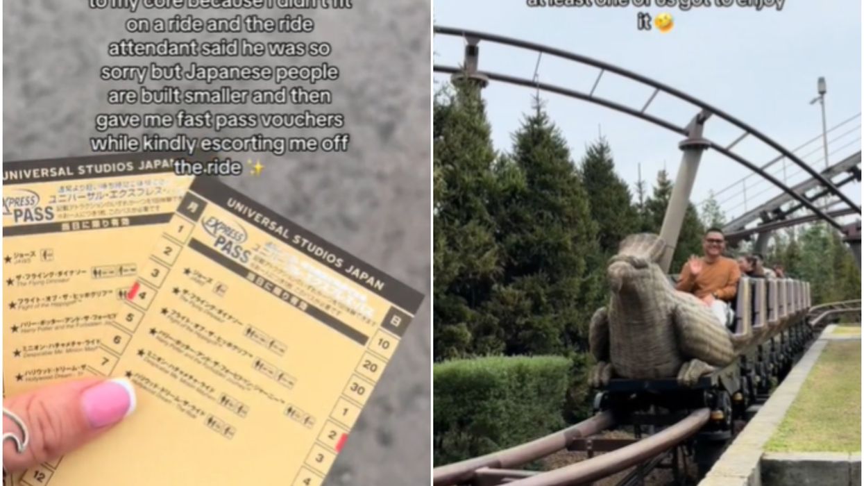Woman told she's 'too big for rollercoaster' in Japan sparks debate