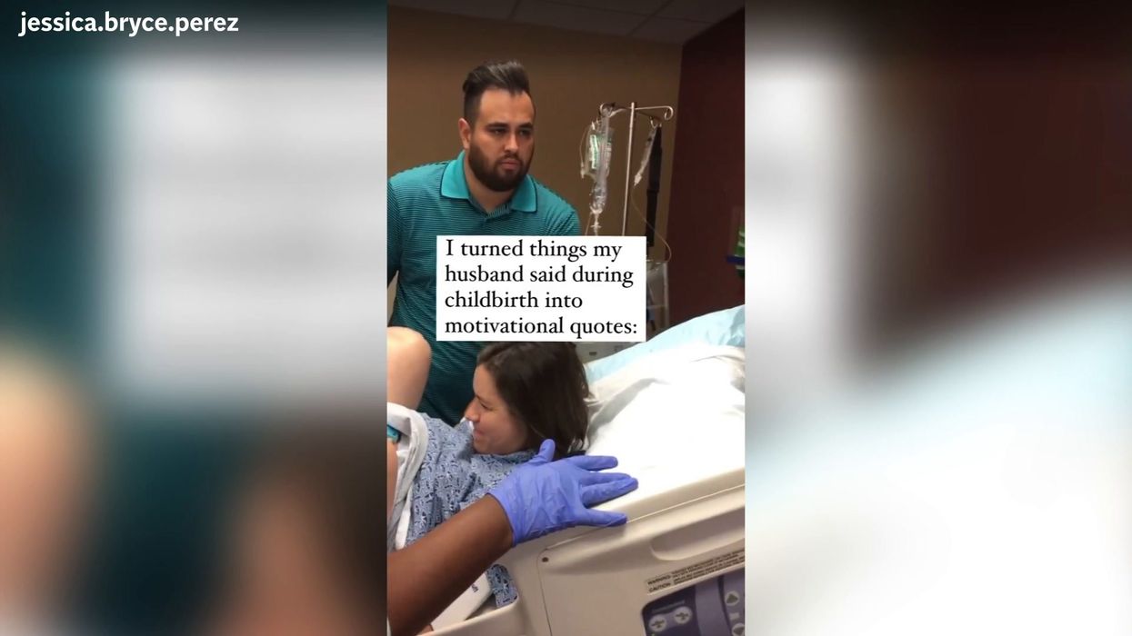 Dad-to-be sparks debate for complaining about stomach ache during wife's labour