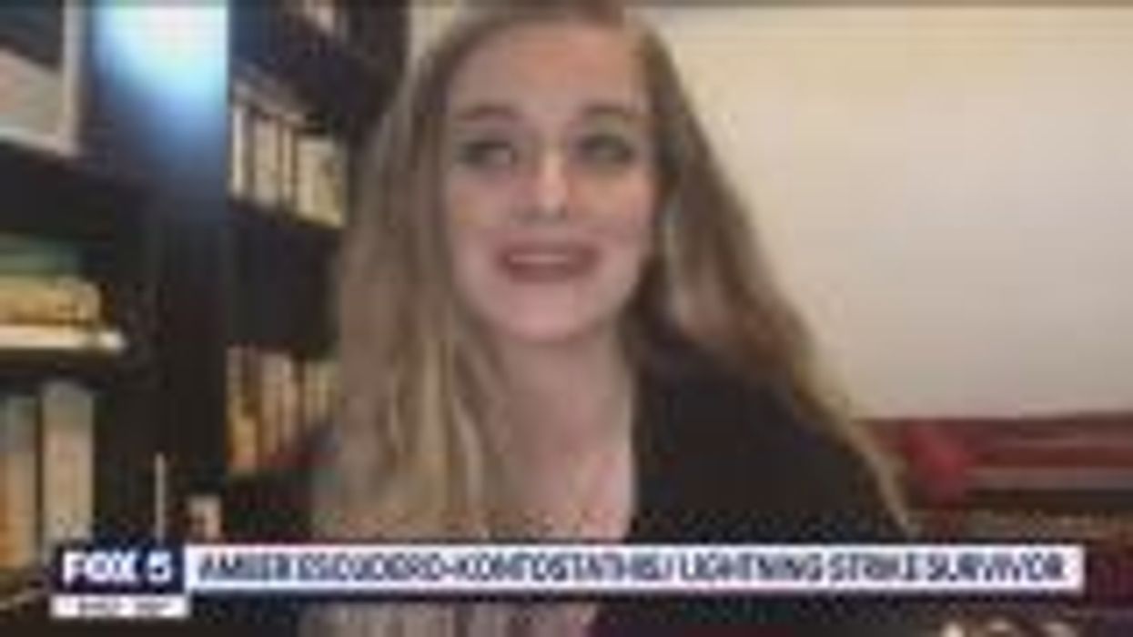 Woman's 'guilt' for being only person to survive lightning strike near White House