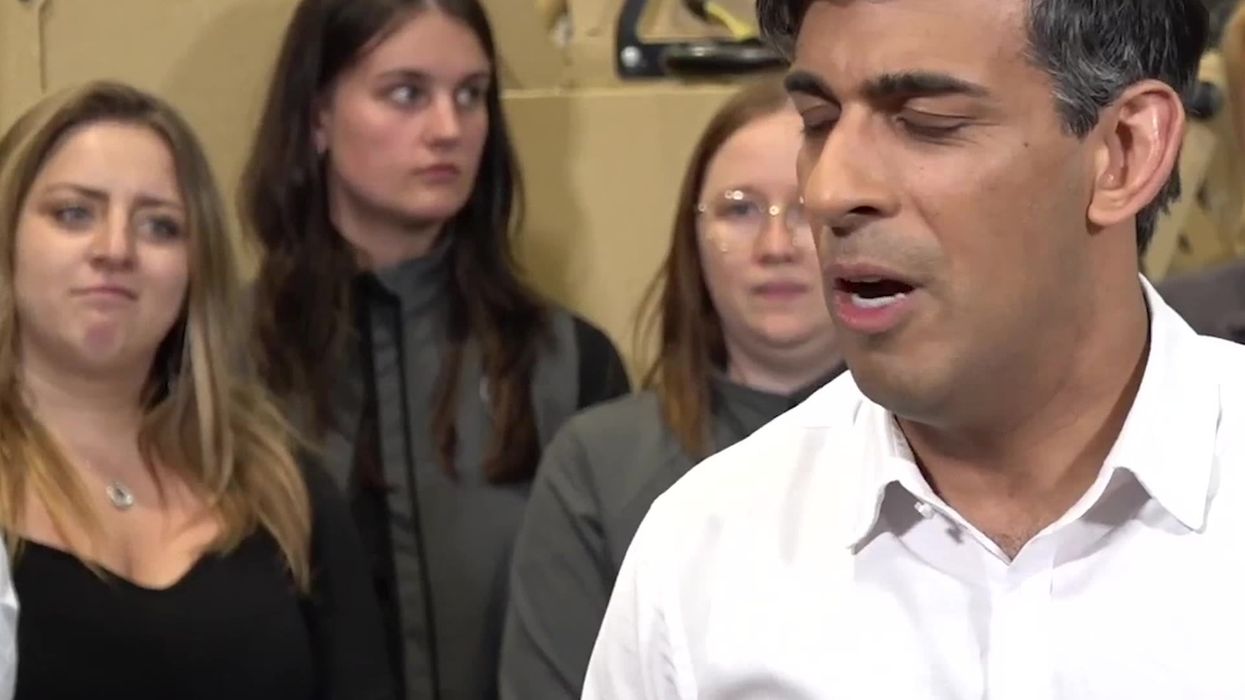 Woman who 'eye rolled' Rishi Sunak on BBC News becomes an instant star