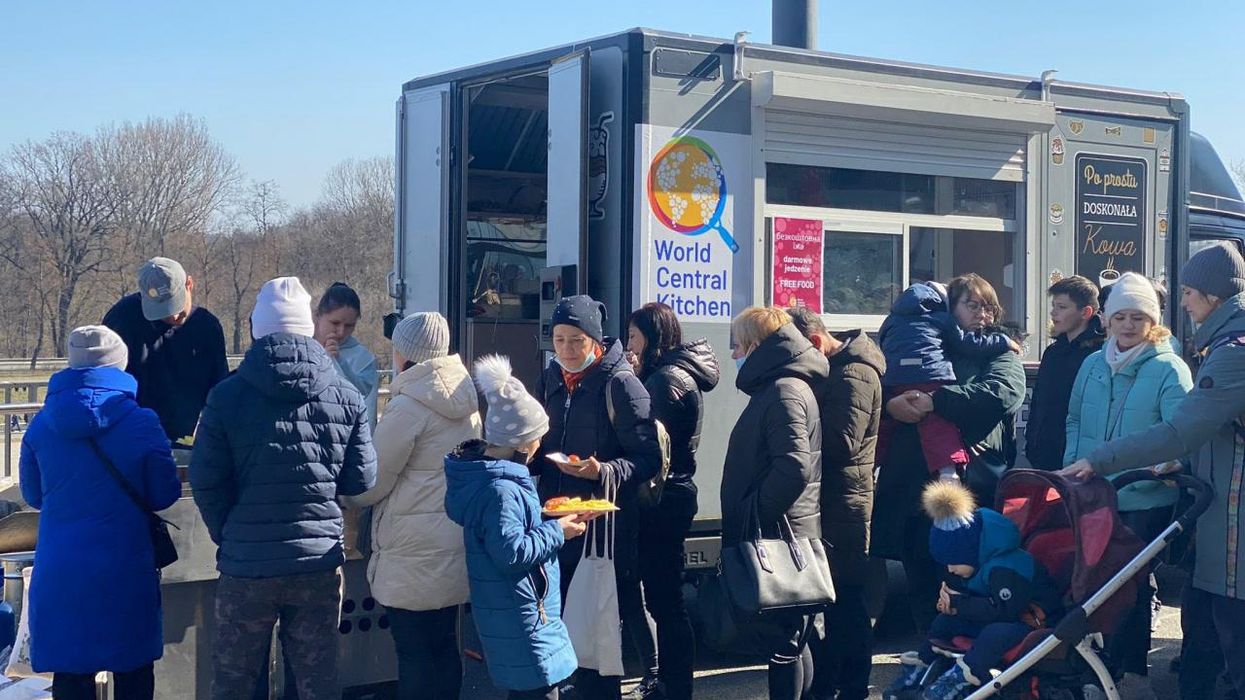 World Central Kitchen has served over one million meals to Ukrainian refugees in Poland