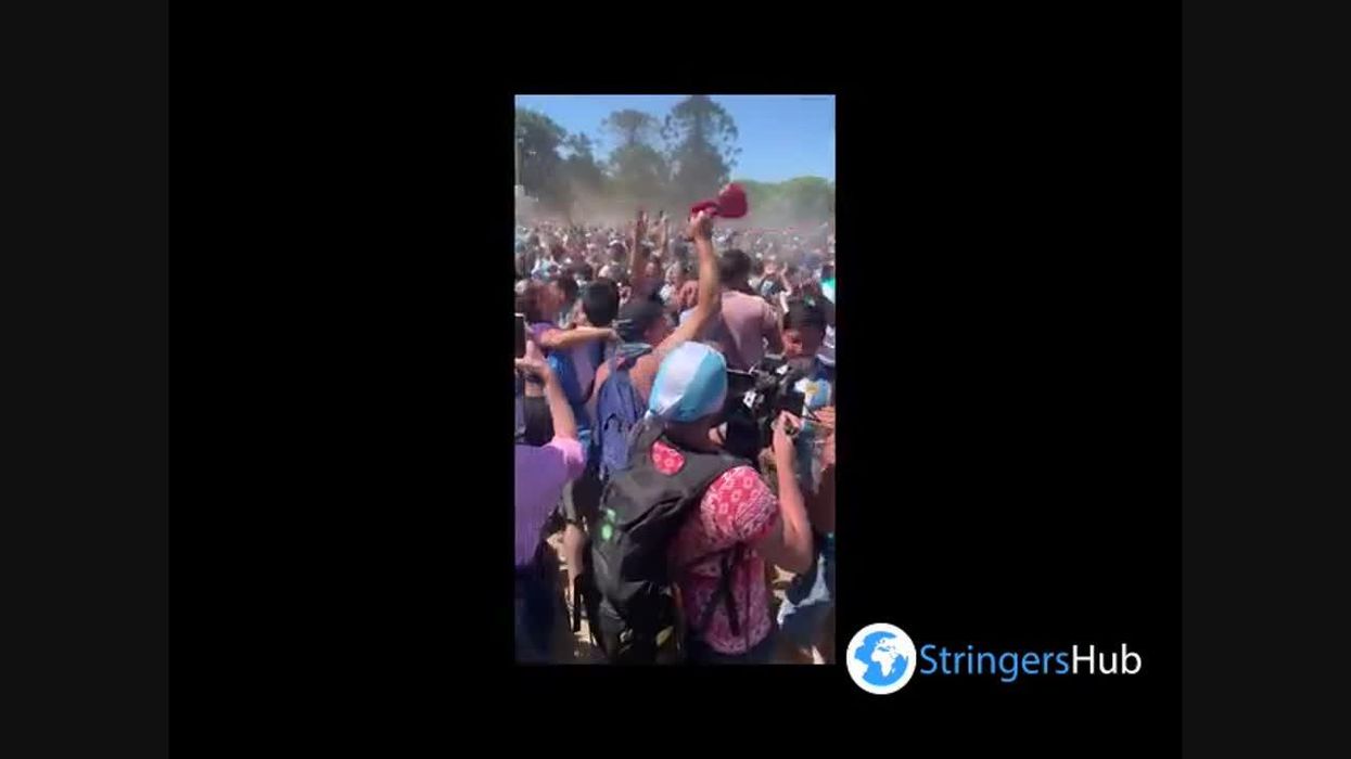 Argentinian who got topless to celebrate victory faces jail in Qatar