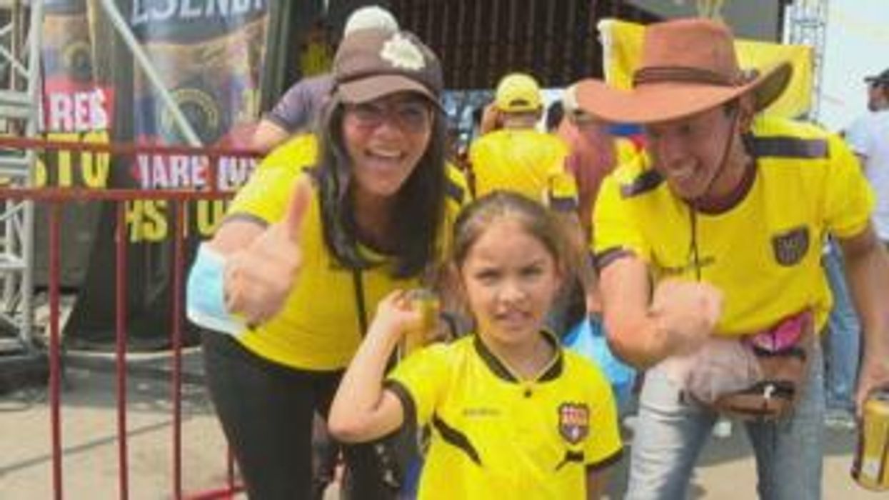 Ecuador fans chanted what everyone's thinking during Qatar match