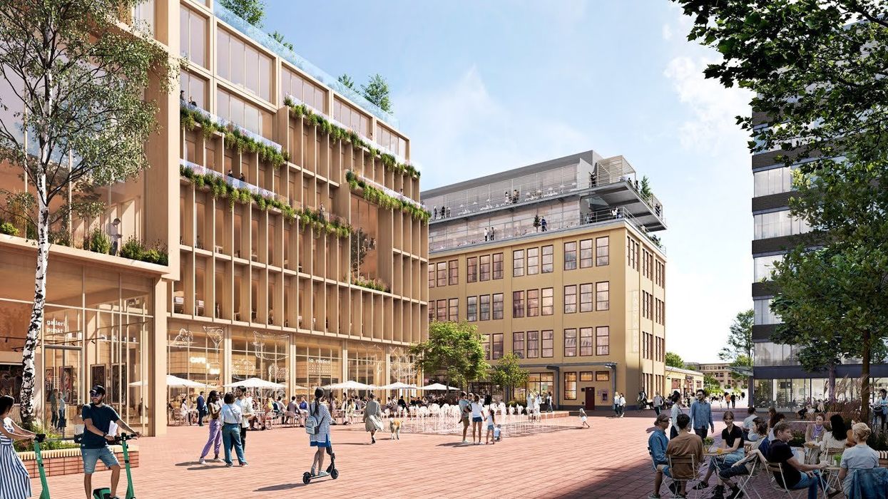 Sweden will have a city made of wood built in the next four years