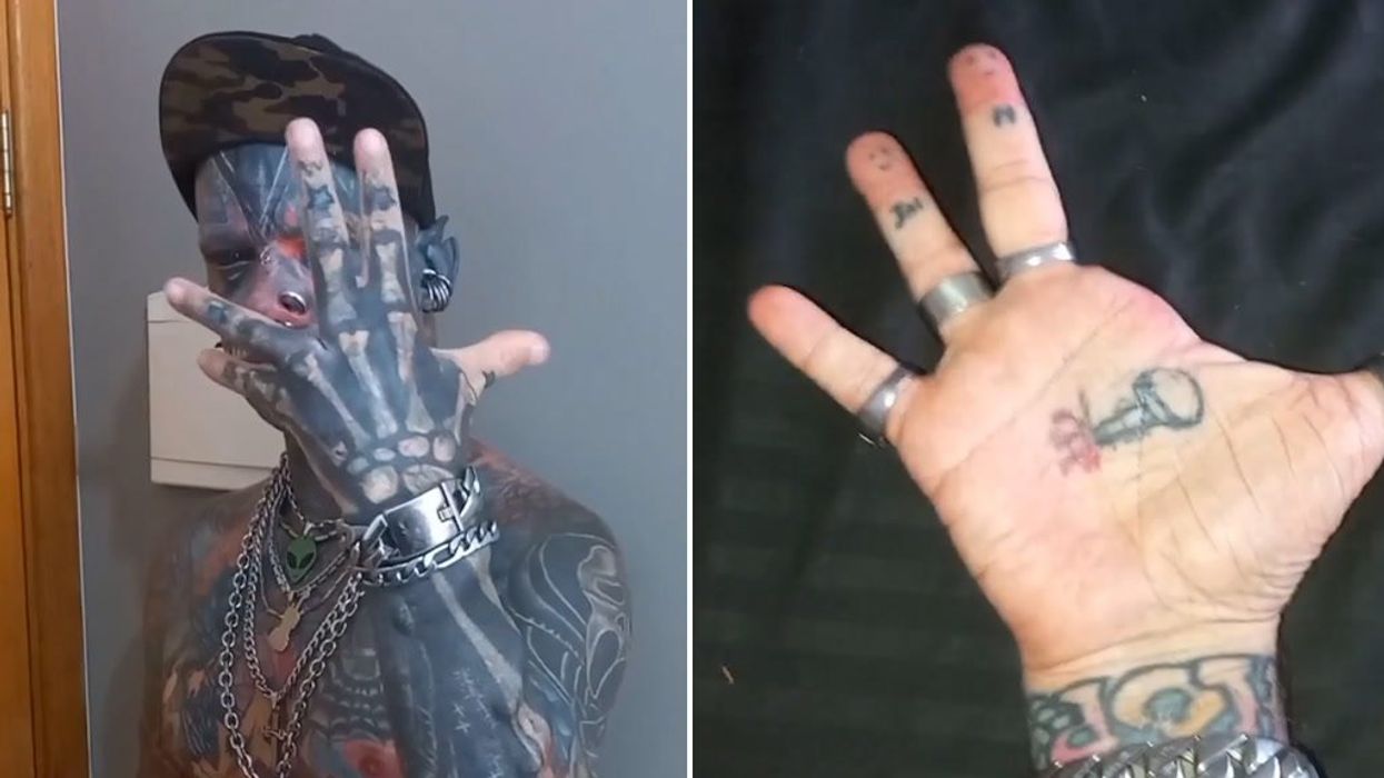World's most modified man has fingers chopped off to look like 'devil'