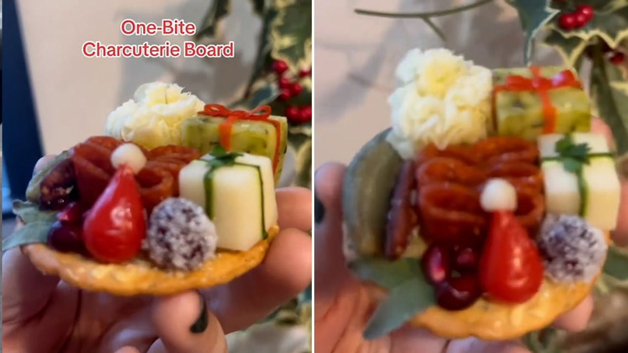 'World's smallest charcuterie board' becomes Christmas TikTok sensation