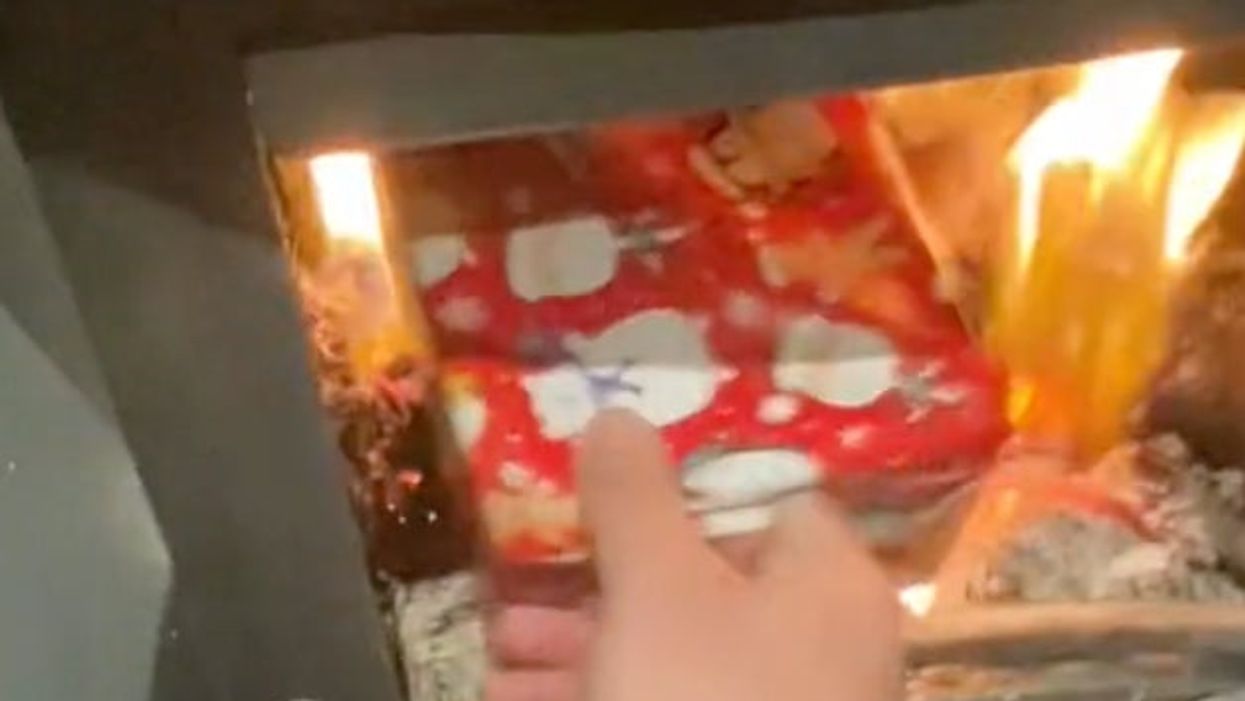 <p>“Wrap up some empty boxes and pretend they are presents.” </p>