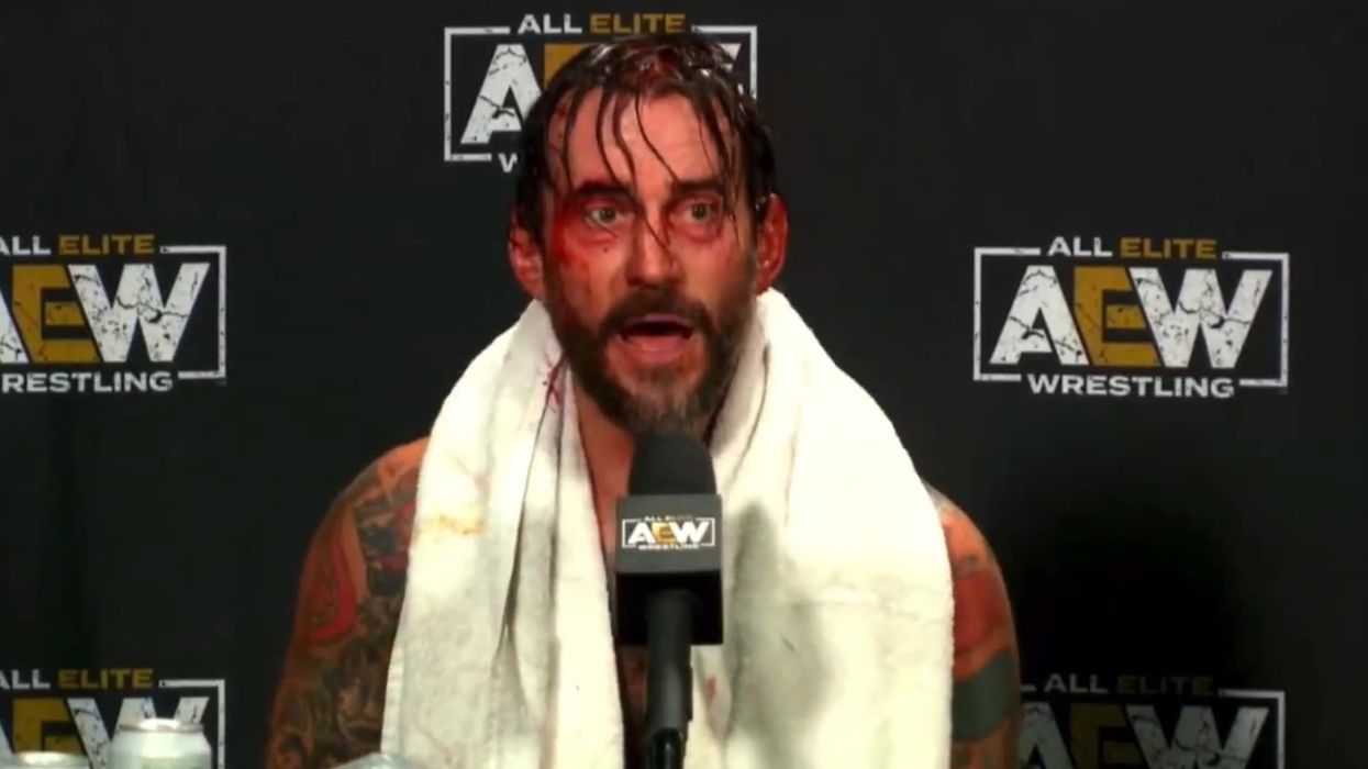 CM Punk appears to say 'goodbye' to fans in final AEW match