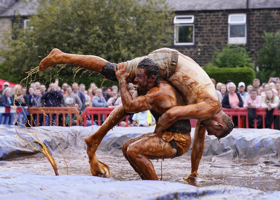 Atmosphere ‘absolutely bouncing’ as World Gravy Wrestling Championships return