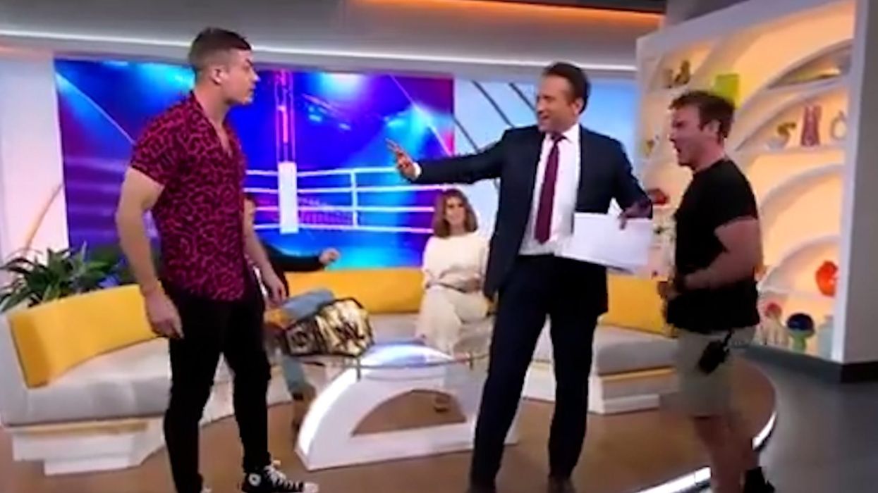 WWE star threatens to 'punch TV host in jaw' as joke backfires in awkward exchange
