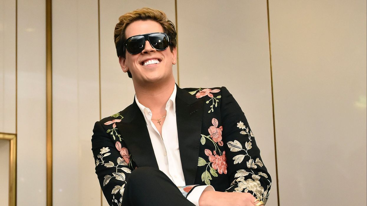 <p>Yiannopoulos claims that when he became “ex-gay,” dogs stopped barking at him, which he believes is a sign from God</p>