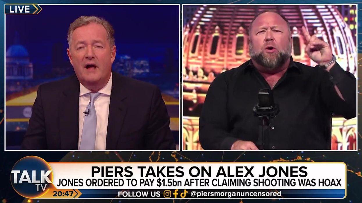 The 10 most shocking moments from Piers Morgan's incomprehensible interview with Alex Jones