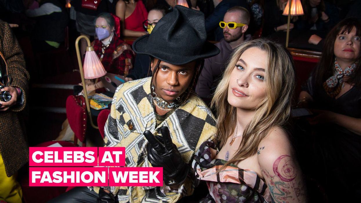 Paris fashion week model runs into pole and gets black eye before attending shows
