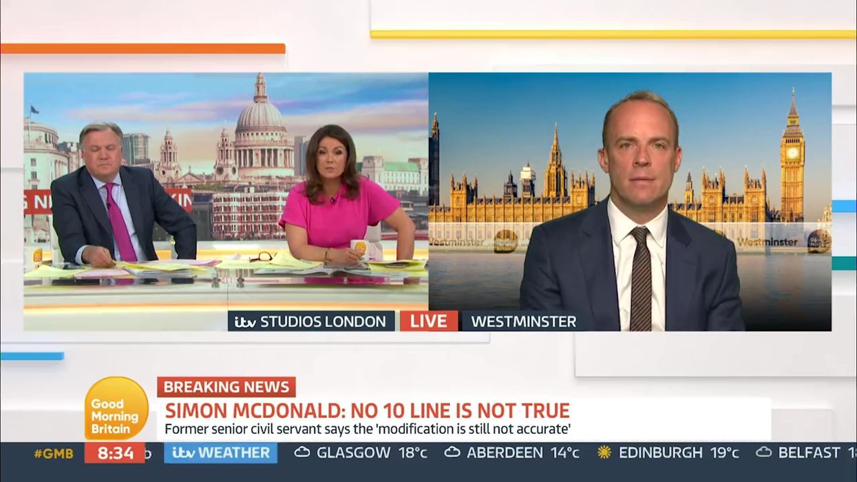 Dominic Raab being grilled by Susanna Reid dubbed 'car crash interview of the year'
