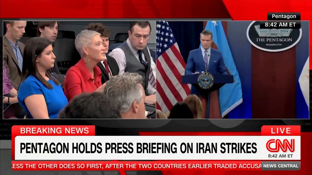Pete Hegseth slammed for his response to former Fox News colleague's question on Iran strikes