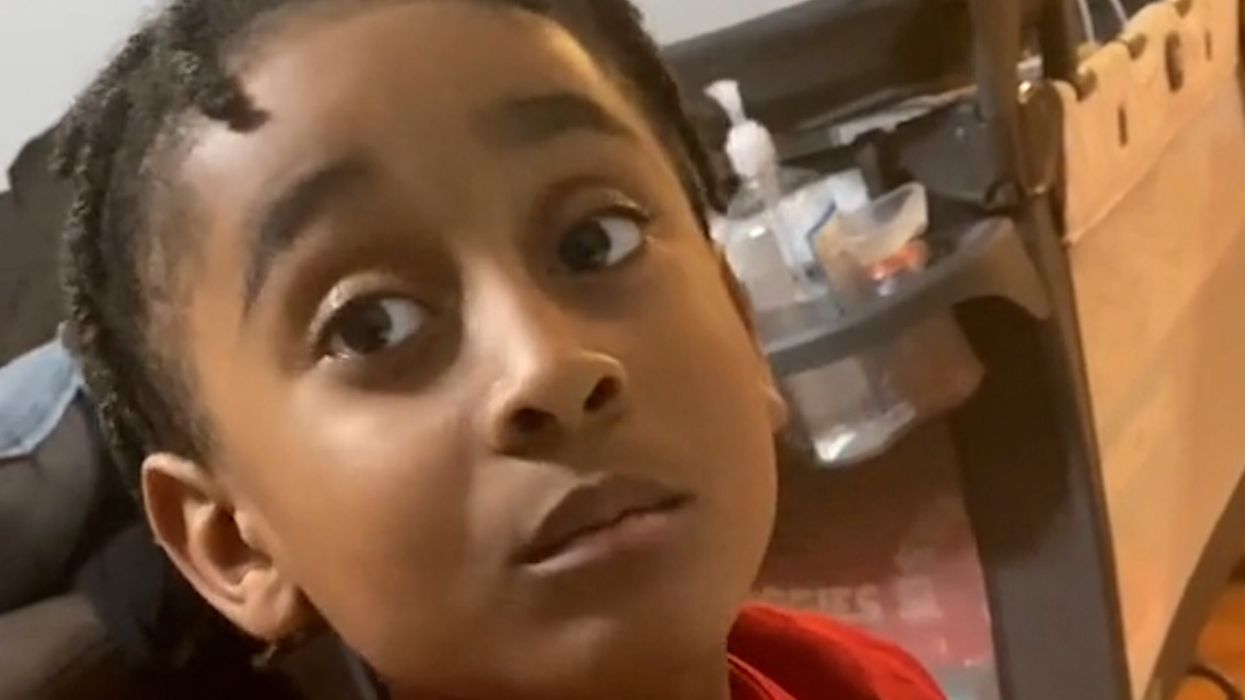 Young boy learning to read suffers most hilarious yet unexpected mixup