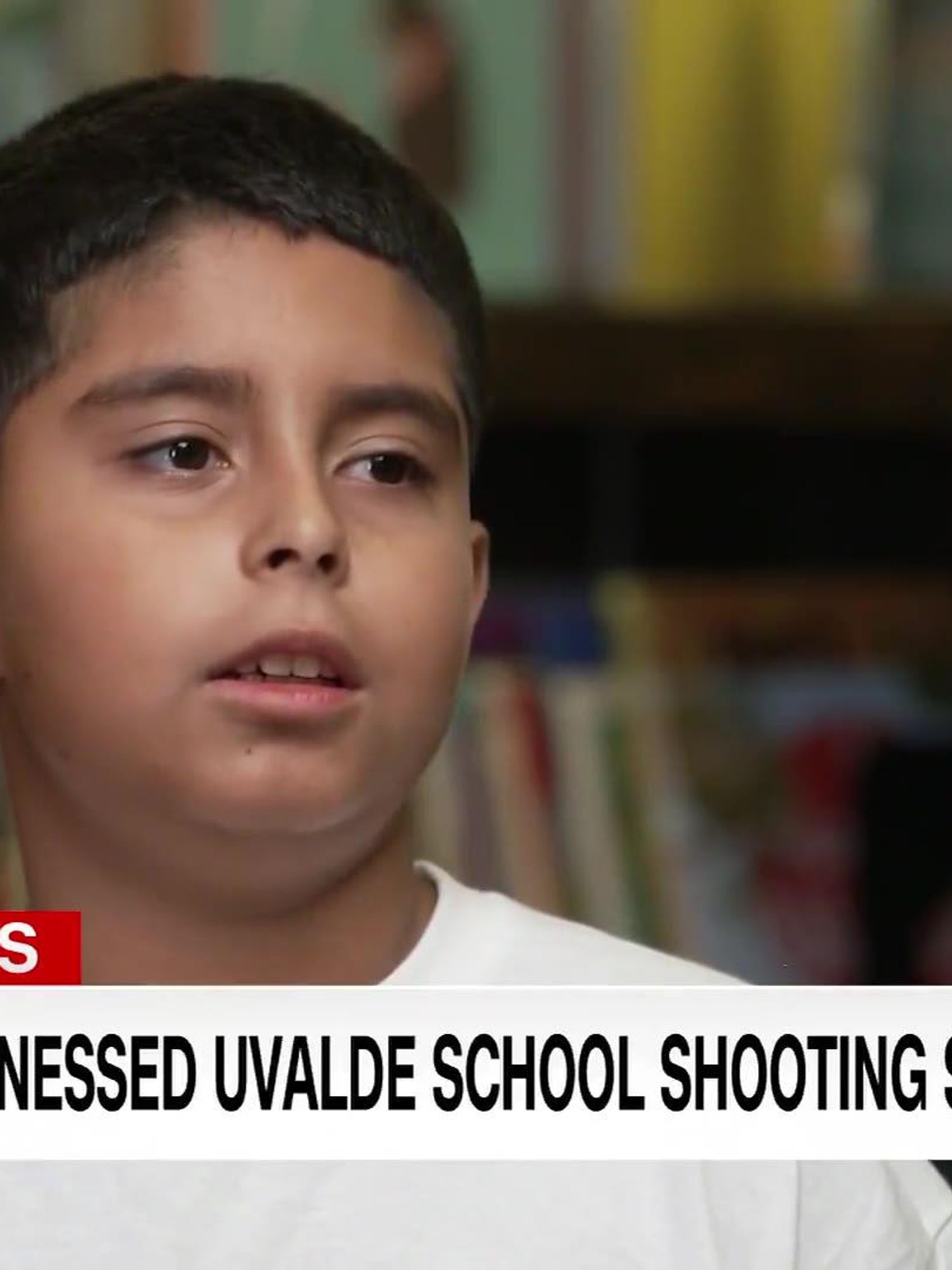 Young boy who witnessed the Uvalde shooting speaks of fear